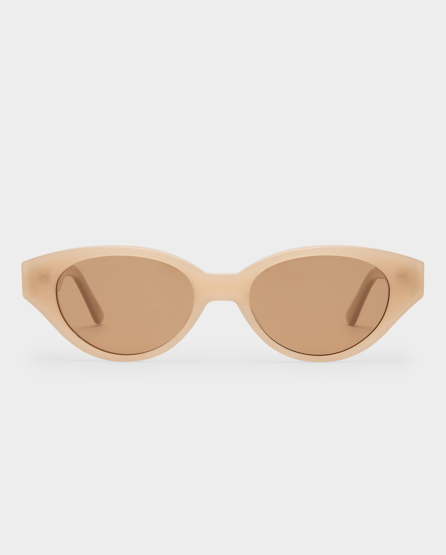 The Lakey Beige Female Cat-Eye Sunglasses | Luv Lou