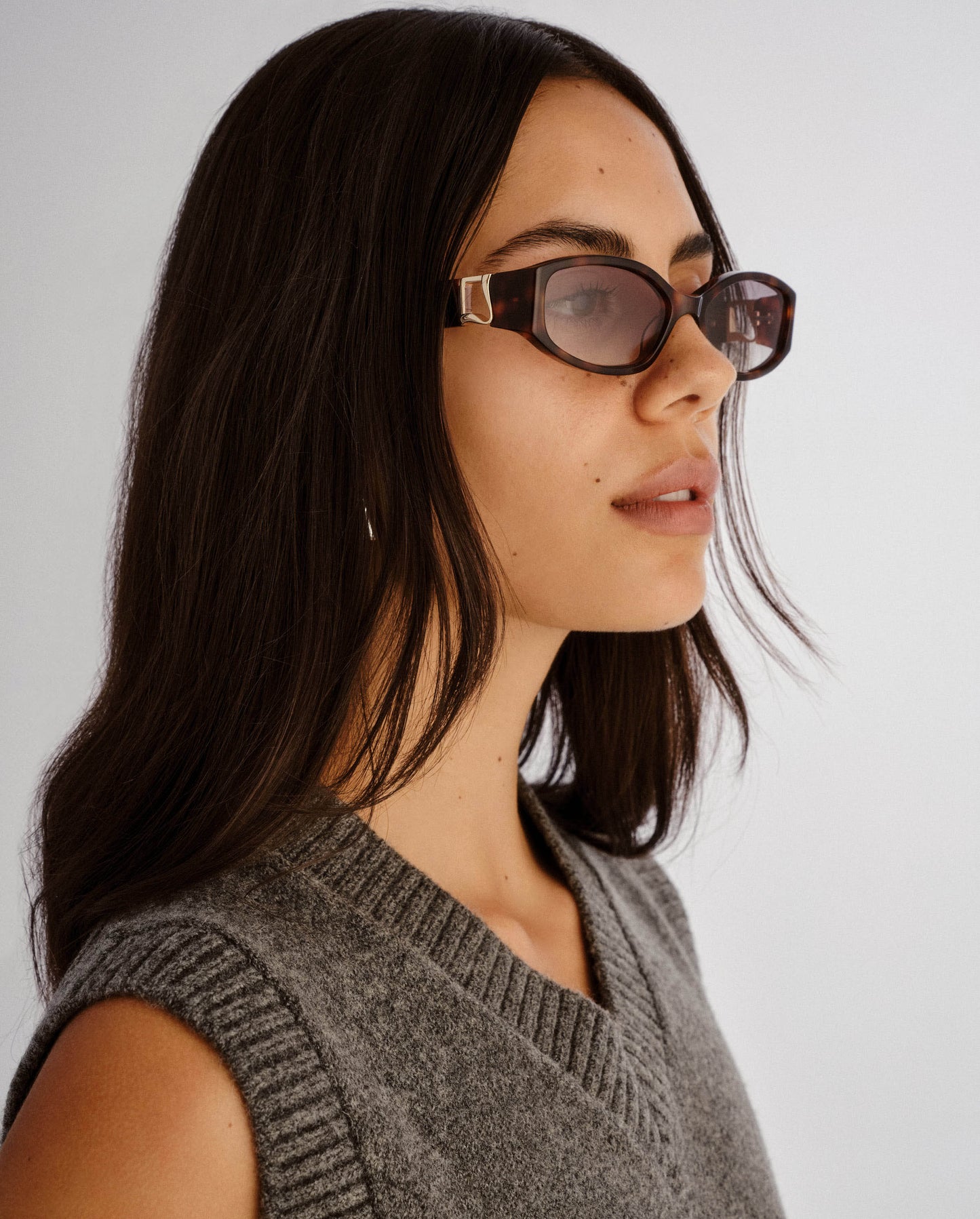 The Lottie Tort Female Rectangle Sunglasses | Luv Lou