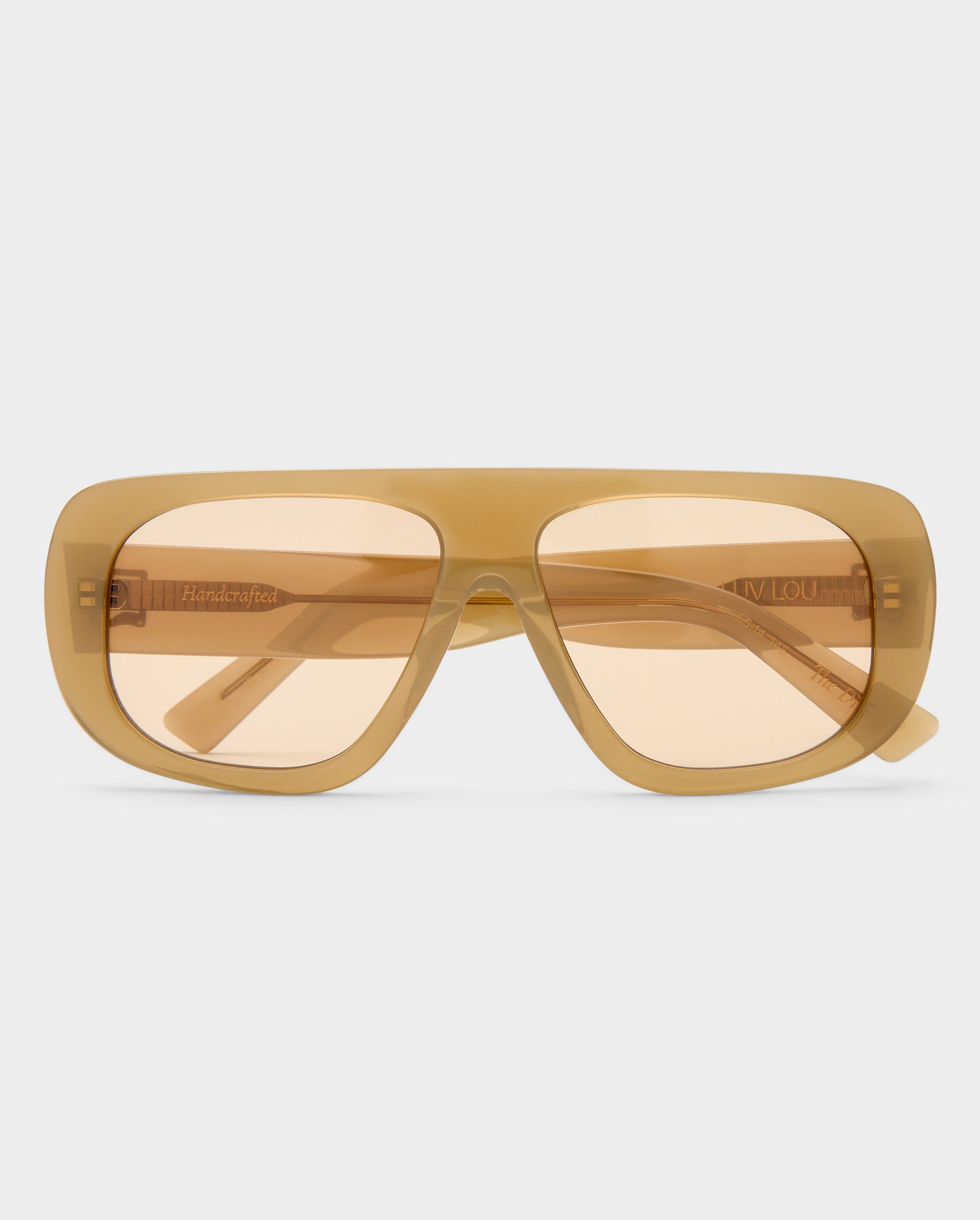 The Dionne Clay Female Aviator Sunglasses | Luv Lou