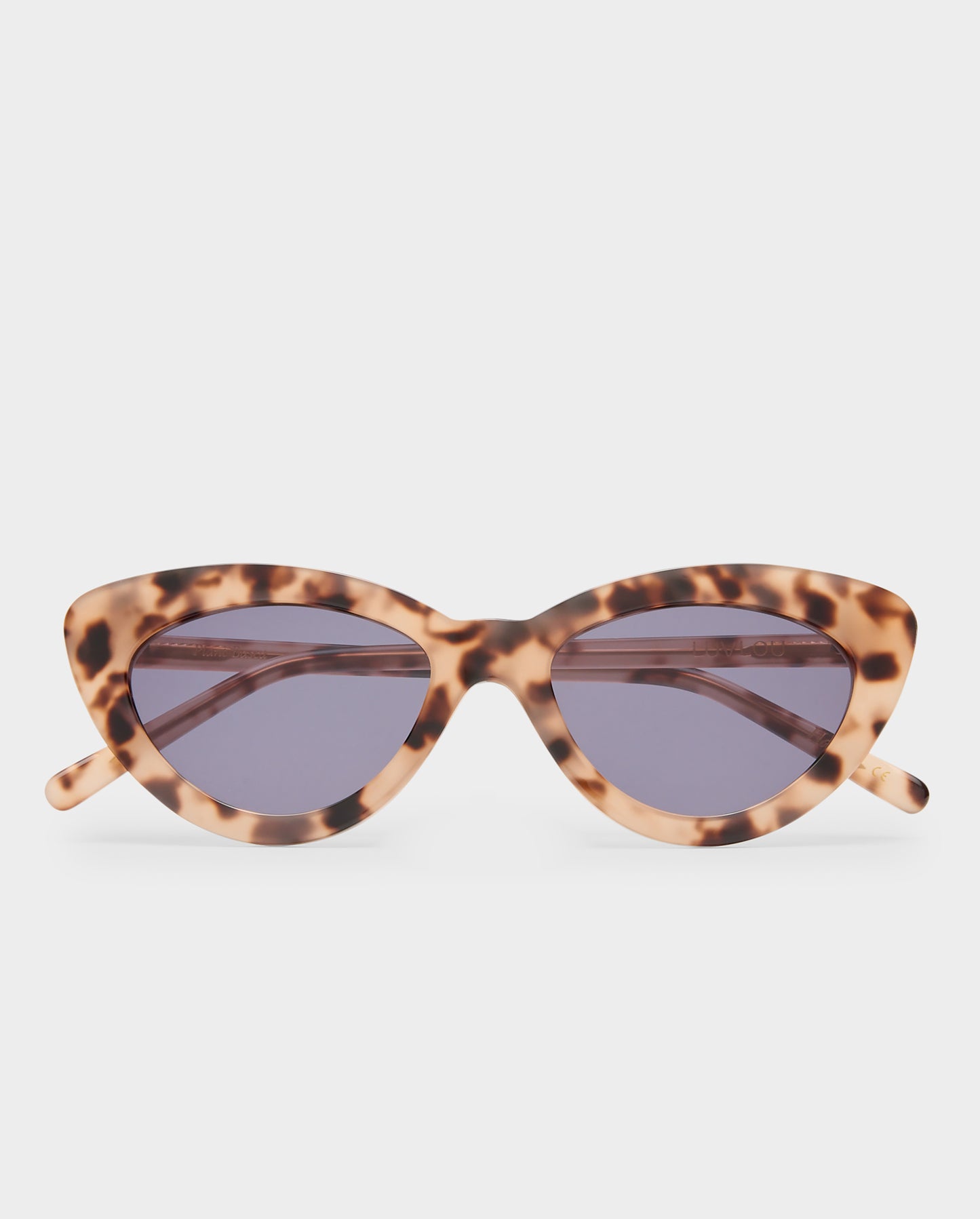 The Harley Cream Tort Female Cat-Eye Sunglasses | Luv Lou