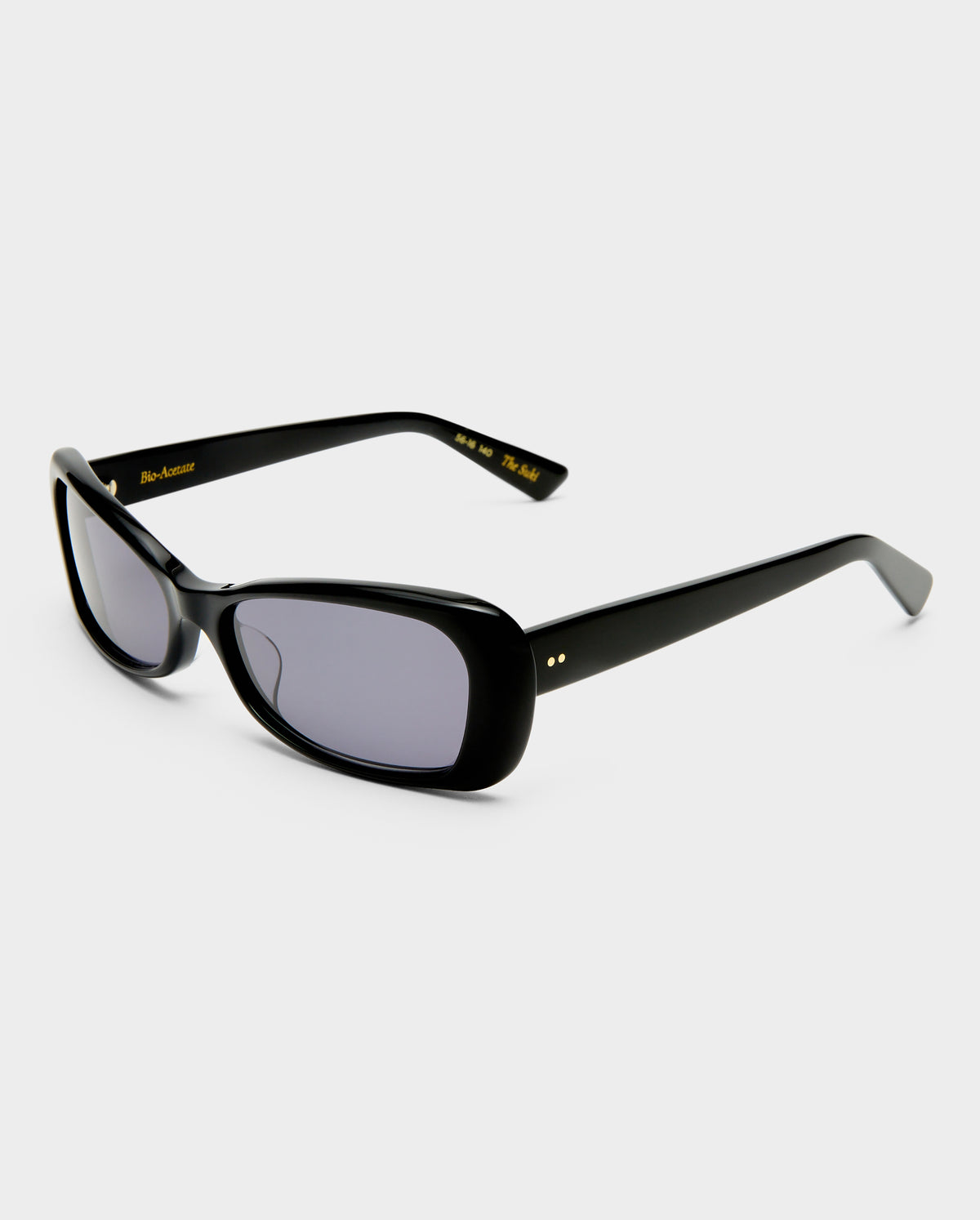 The Suki Black Female Rectangle Sunglasses | Luv Lou