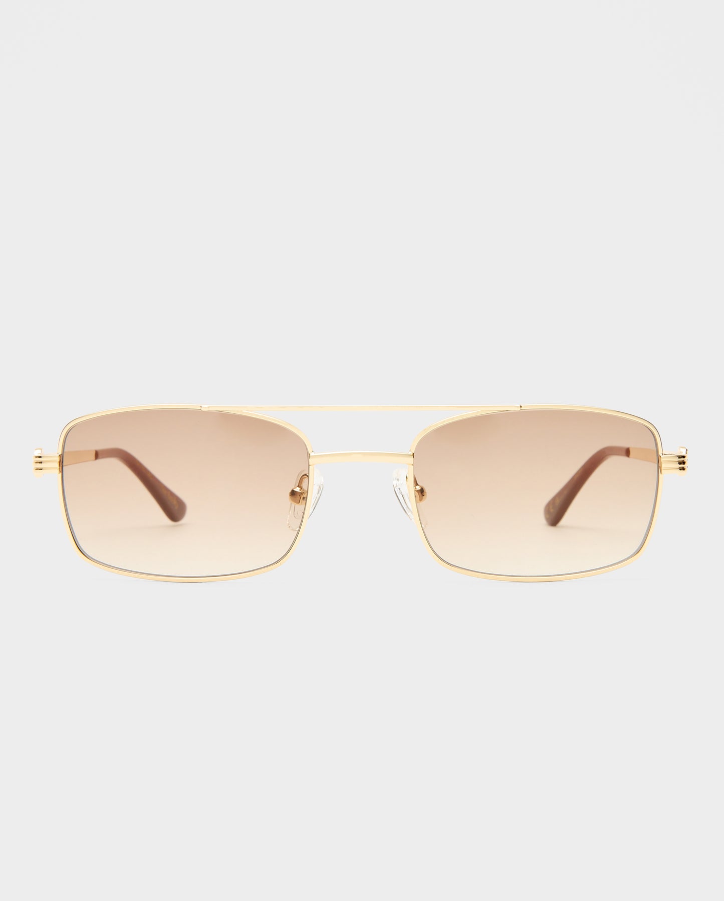 The Rocky Tan Female Aviator Sunglasses | Luv Lou