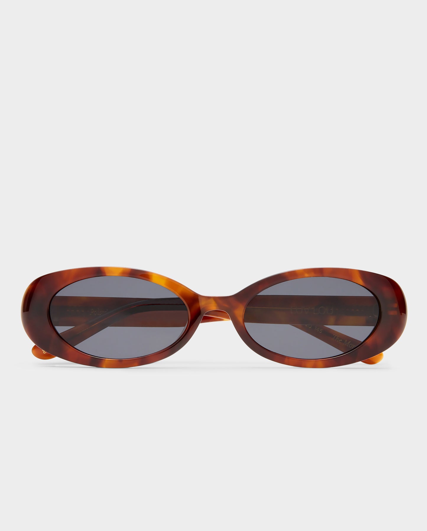 The Morgan Tort Female Oval Sunglasses | Luv Lou