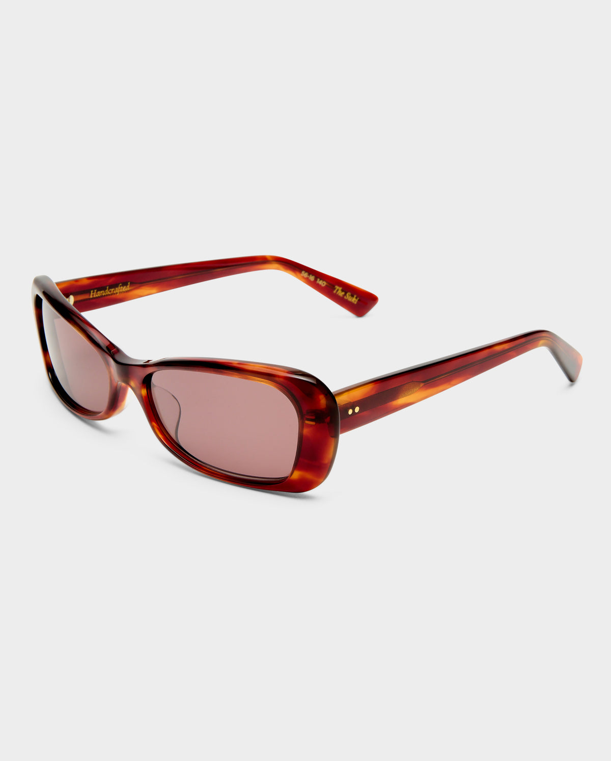 The Suki Maple Tort Female Rectangle Sunglasses | Luv Lou