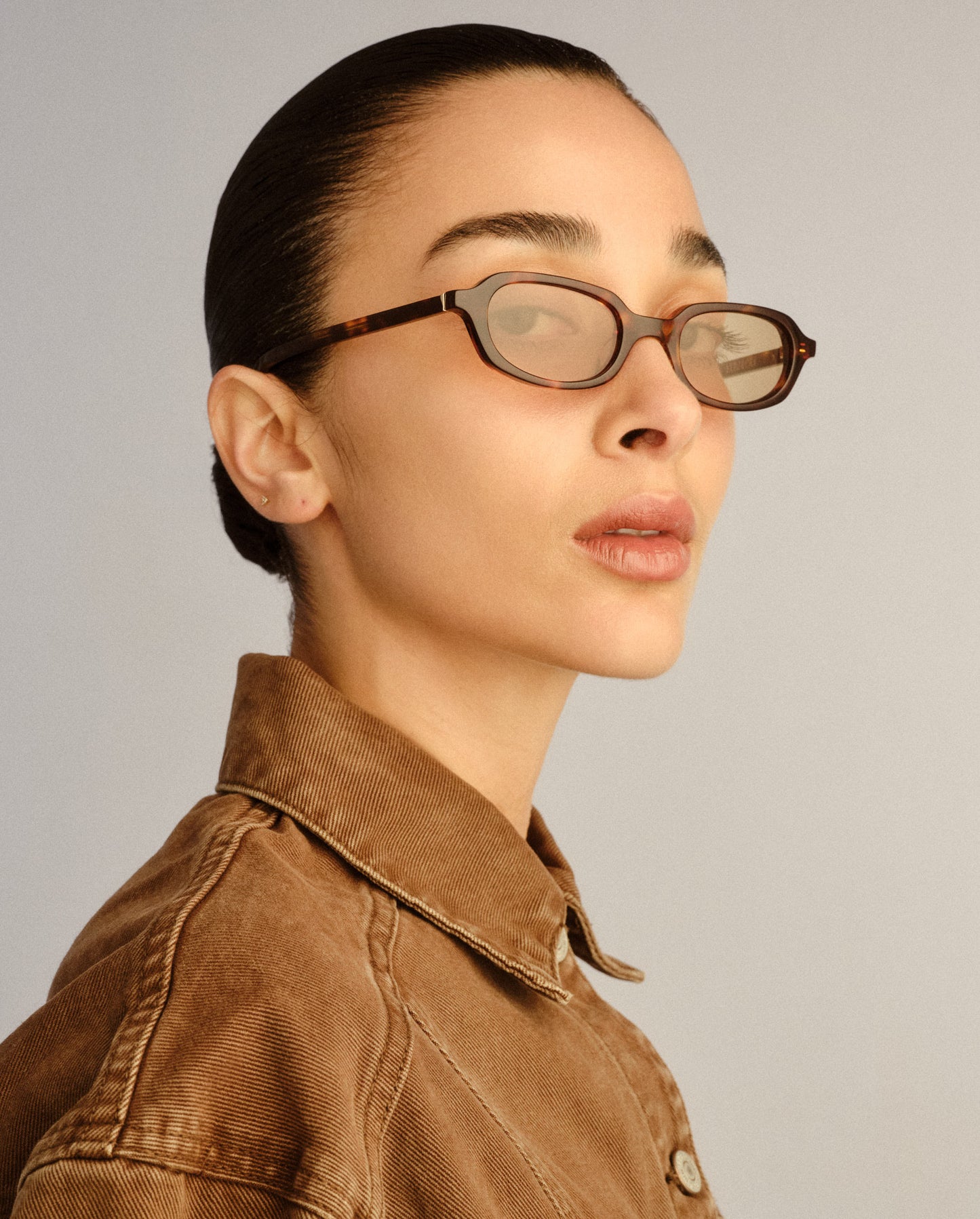 The Mimi Crystal Tort Female Rectangle Sunglasses | Luv Lou